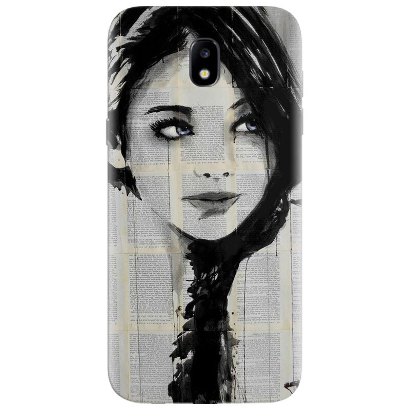 Husa silicon pentru Samsung Galaxy A3 2017, Blue Eyes