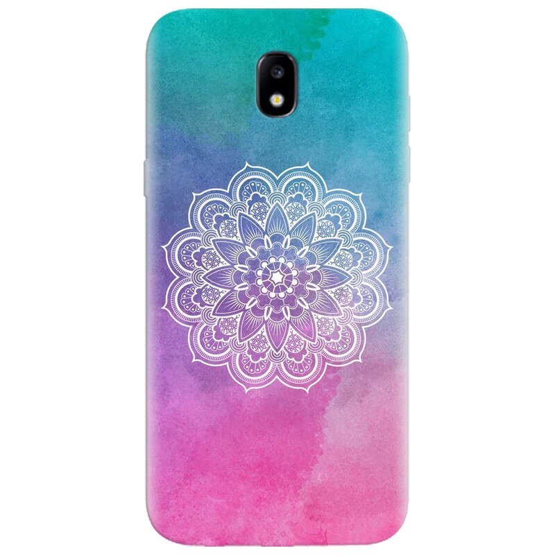 Husa silicon pentru Samsung Galaxy A7 2017, Mandala