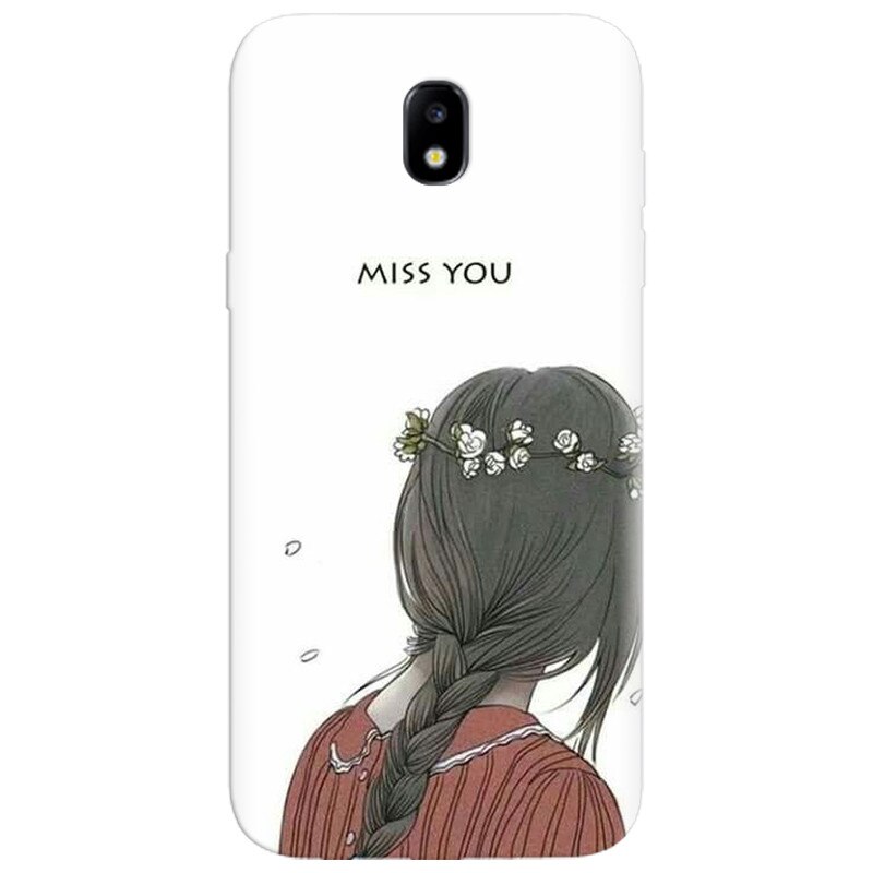Husa silicon pentru Samsung Galaxy A3 2017, Miss You