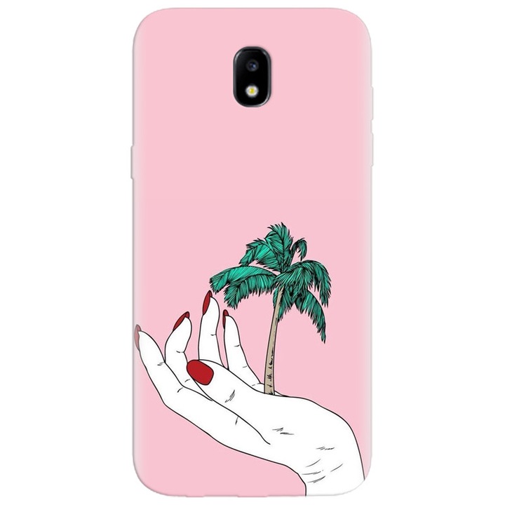 Силиконов кейс за Samsung Galaxy A7 2017, Palm Tree