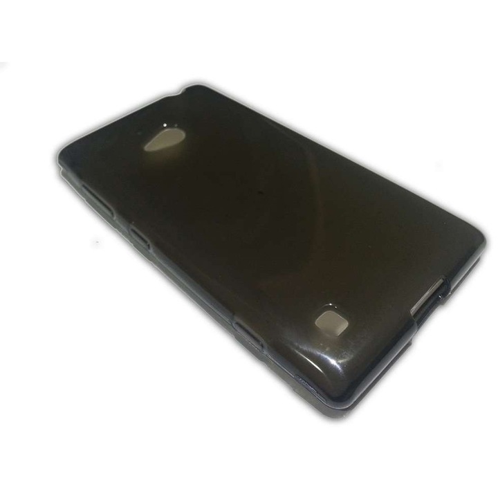 Силиконов кейс Nokia Lumia 720 Изчистен модел Черен цвят