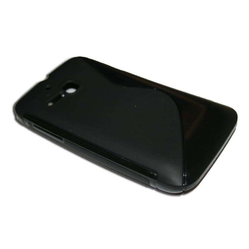 Husa Alcatel MPOP OT-5020D - S Line - silicon negru