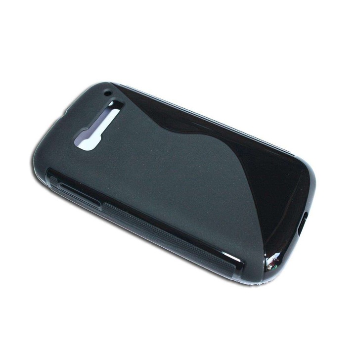 Калъф Alcatel One Touch Pop C5 - S Line - черен силикон