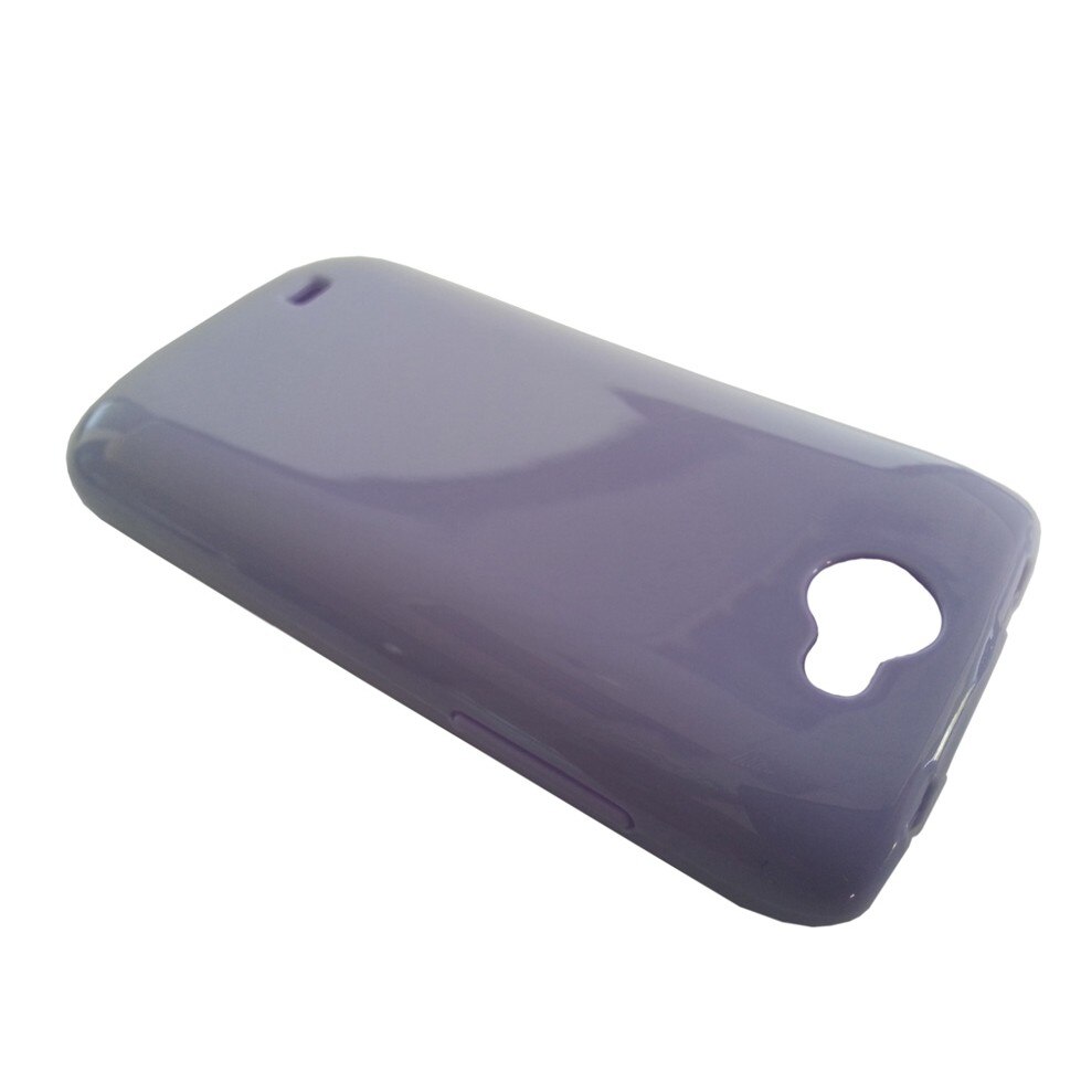 Husa Samsung Galaxy W I8150 din Silicon Model Simplu Culoare Mov