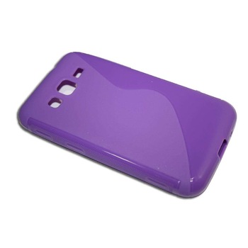 Husa Samsung Galaxy Core Advance i8580 din Silicon Model S Line Culoare mov Husa Samsung Galaxy Core Advance i8580 din Silicon Model S Line Culoare mov