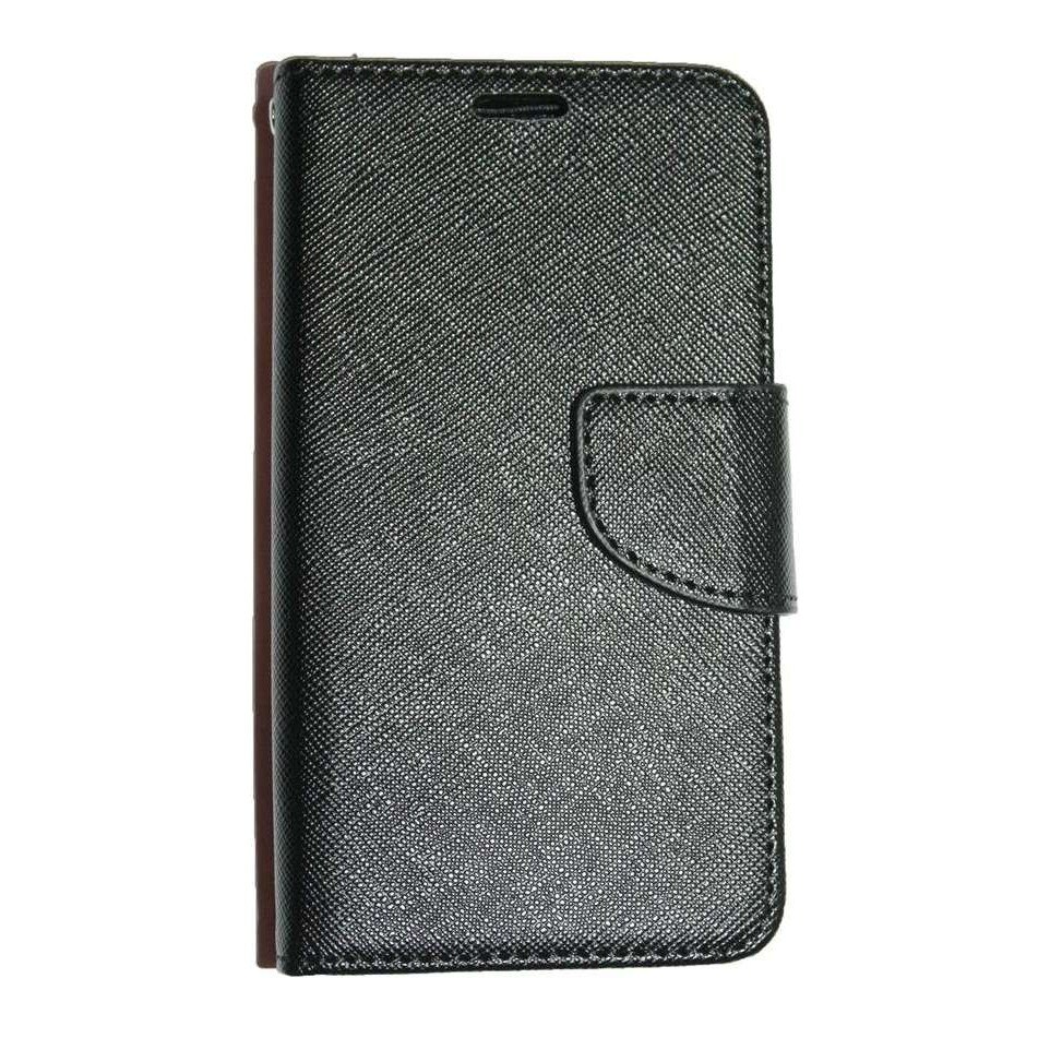 Husa Iphone 6 - Fancy - piele ECO - culoare Negru