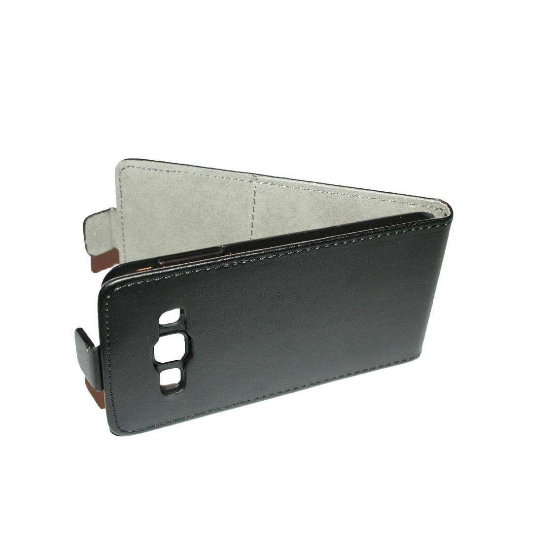 Husa Samsung Galaxy A3 A300F in Piele ECO POCKET SLIM Culoare negru