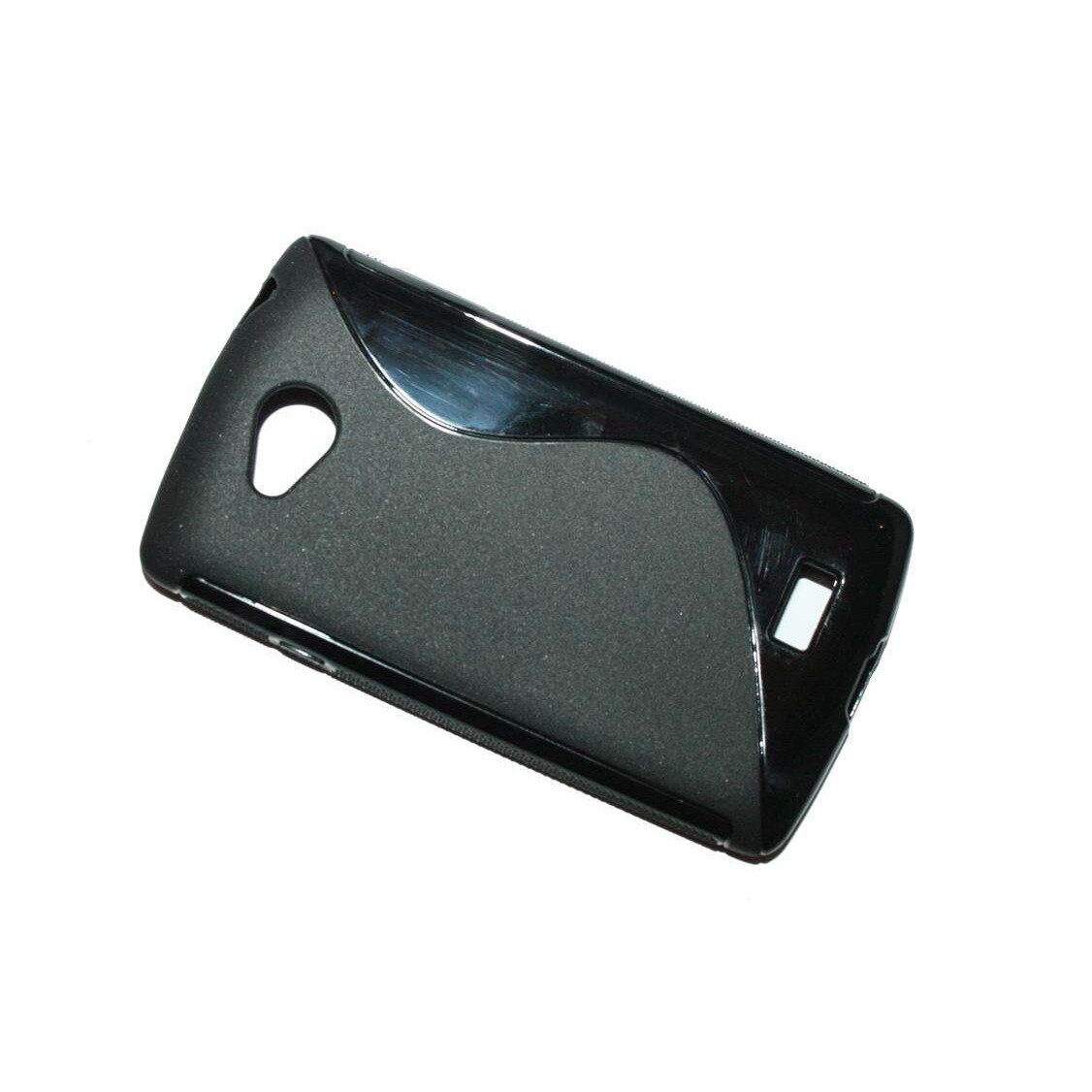 Husa LG F60 D390 din Silicon model S Line negru