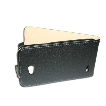 Husa LG L80 in Piele ECO POCKET SLIM Culoare negru Husa LG L80 in Piele ECO POCKET SLIM Culoare negru