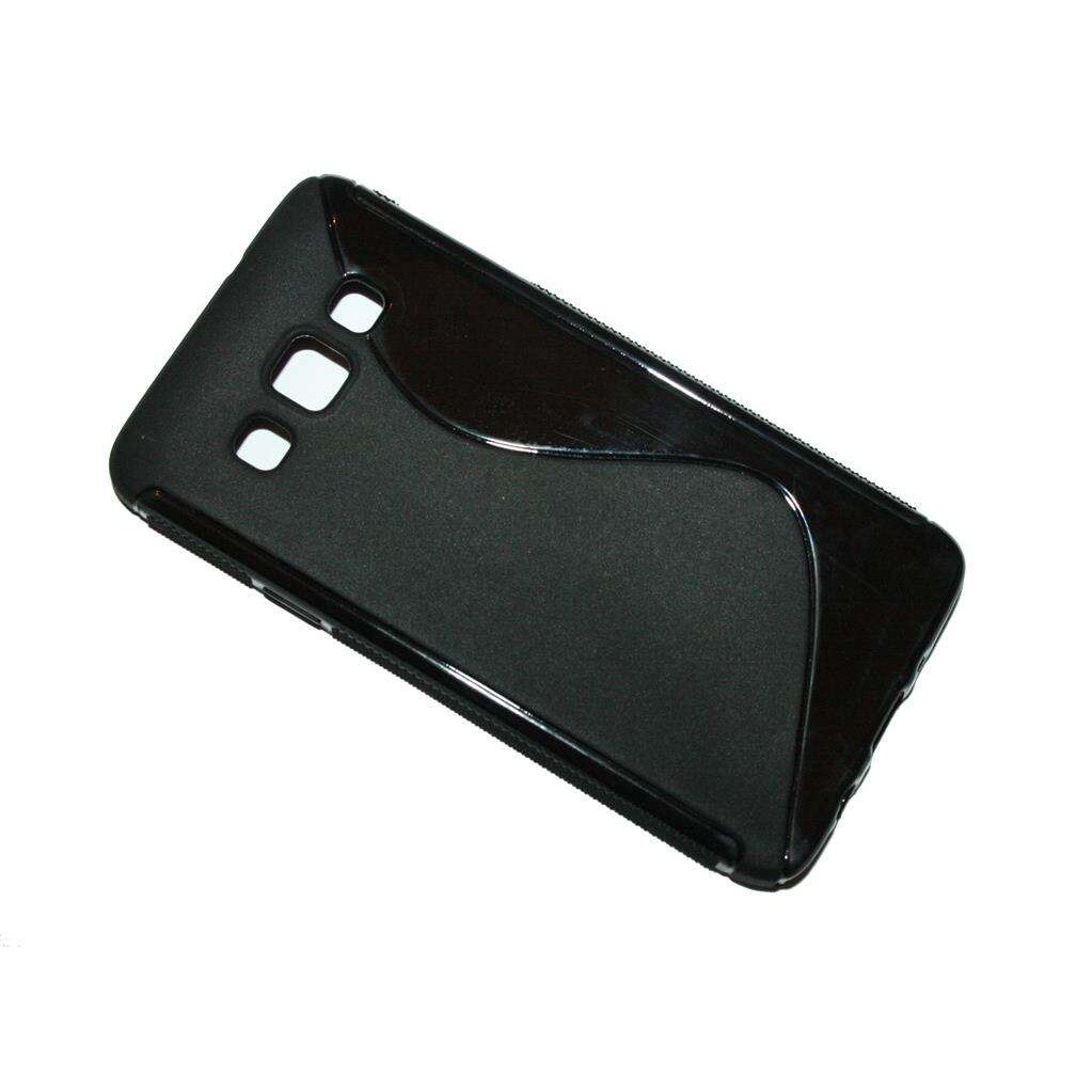 Husa Samsung Galaxy A3 A300F din Silicon model S Line negru