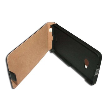 Husa Huawei Ascend G700 din Piele ECO SLIM Culoare negru Husa Huawei Ascend G700 din Piele ECO SLIM Culoare negru