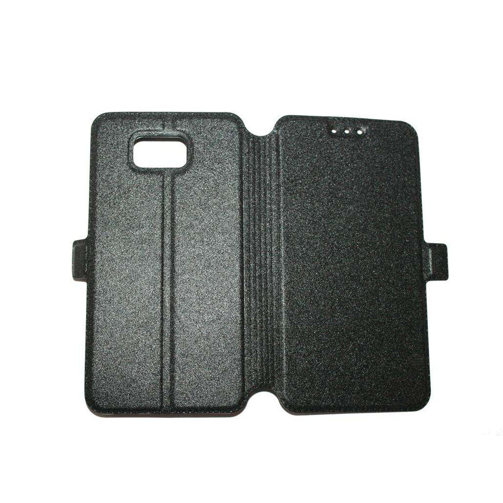 Husa Samsung Galaxy Alpha G850 - Pocket Book - piele ECO - culoare negru