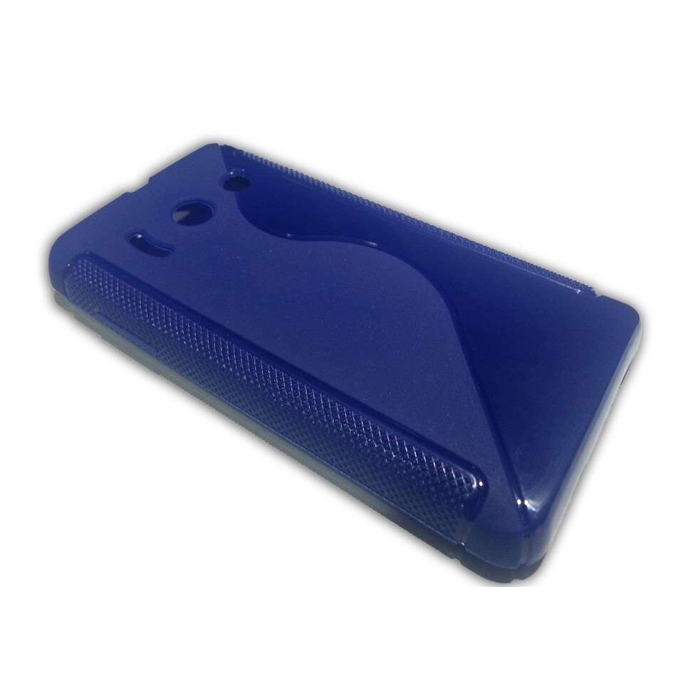 Husa Huawei Ascend Y300 - S Line - silicon albastru