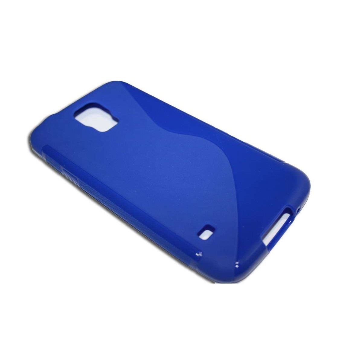 Husa Samsung Galaxy S5 G900 din Silicon Model S Line Culoare Albastru