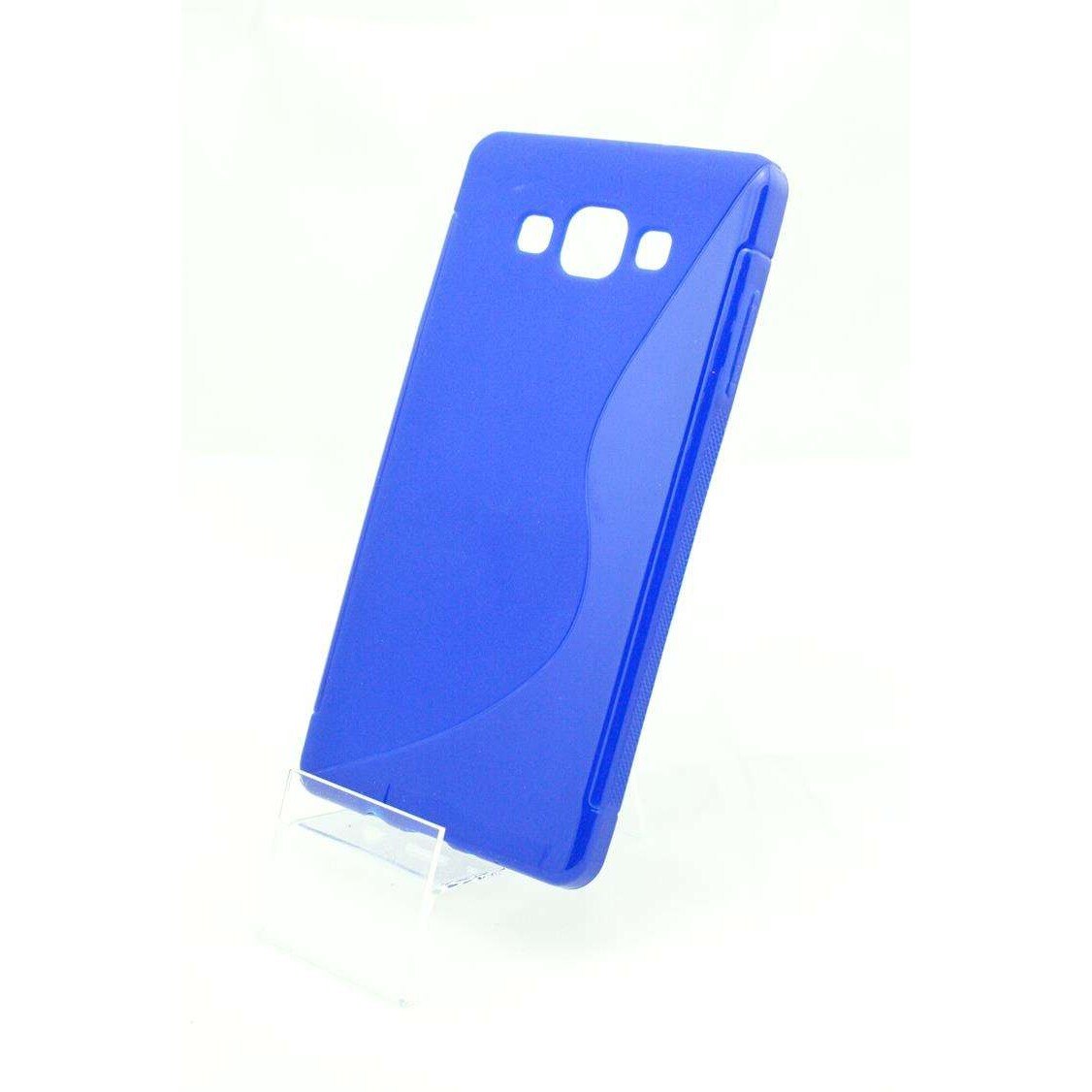 Husa Samsung Galaxy A7 A700F - TOP - S Line - silicon albastru