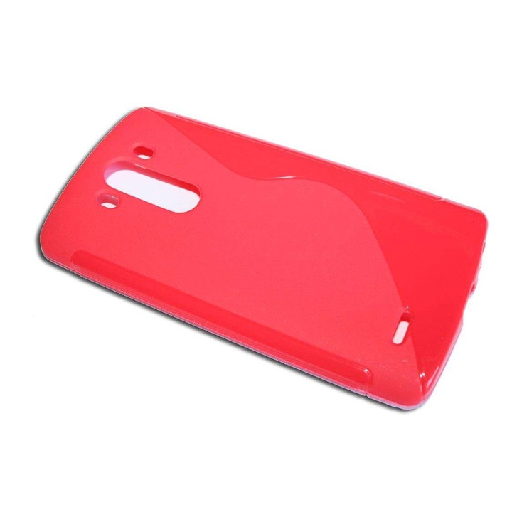 Калъф LG Optimus G3 D830 - S Line - червен силикон