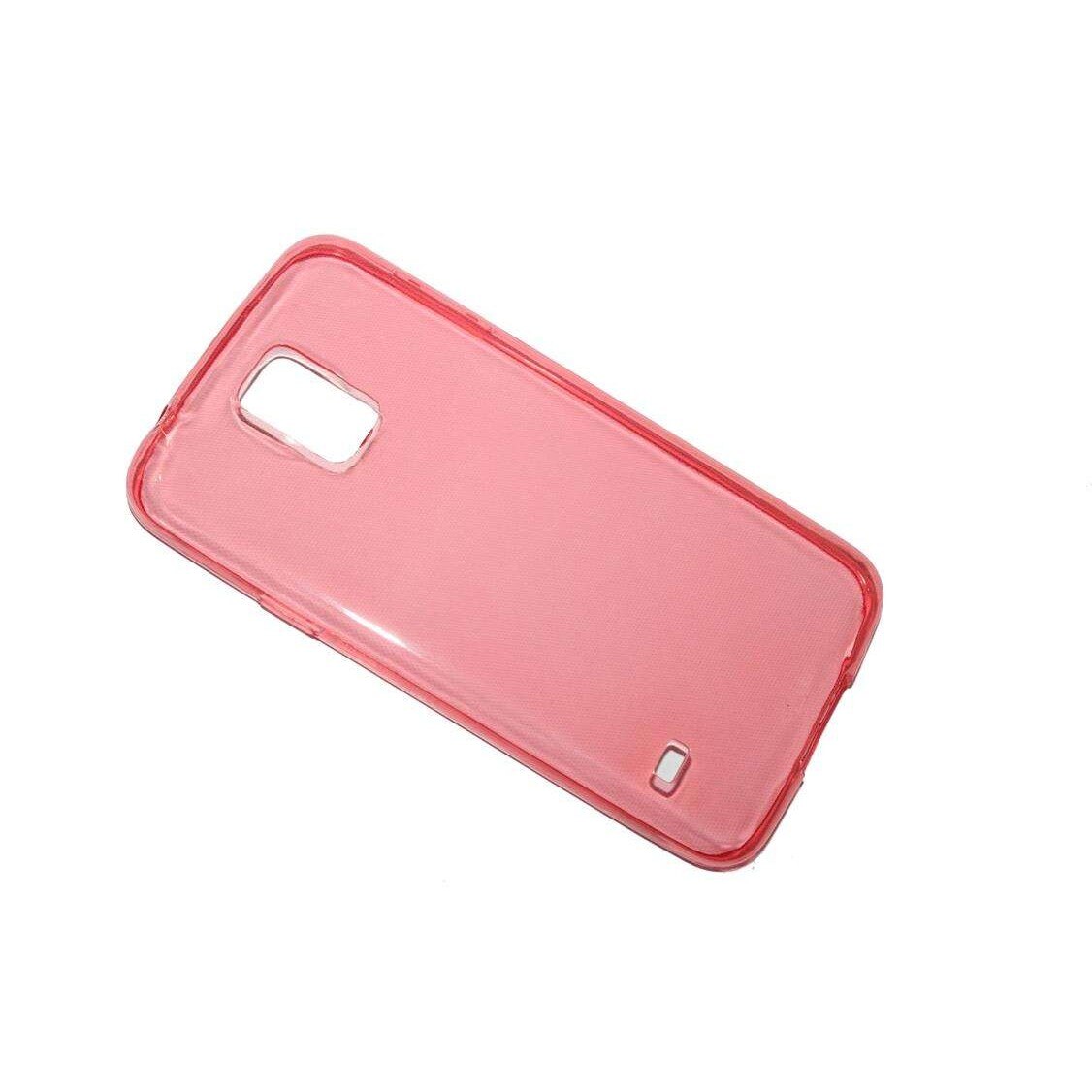 Husa Samsung Galaxy S5 G900 - ultra slim 0.3 mm silicon rosu