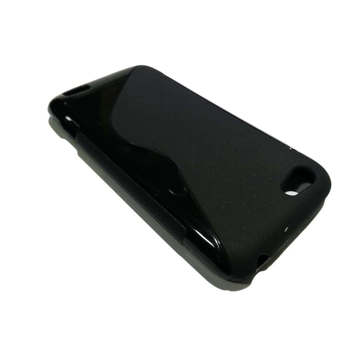 Силиконов кейс HTC One V Модел S Line Черен цвят