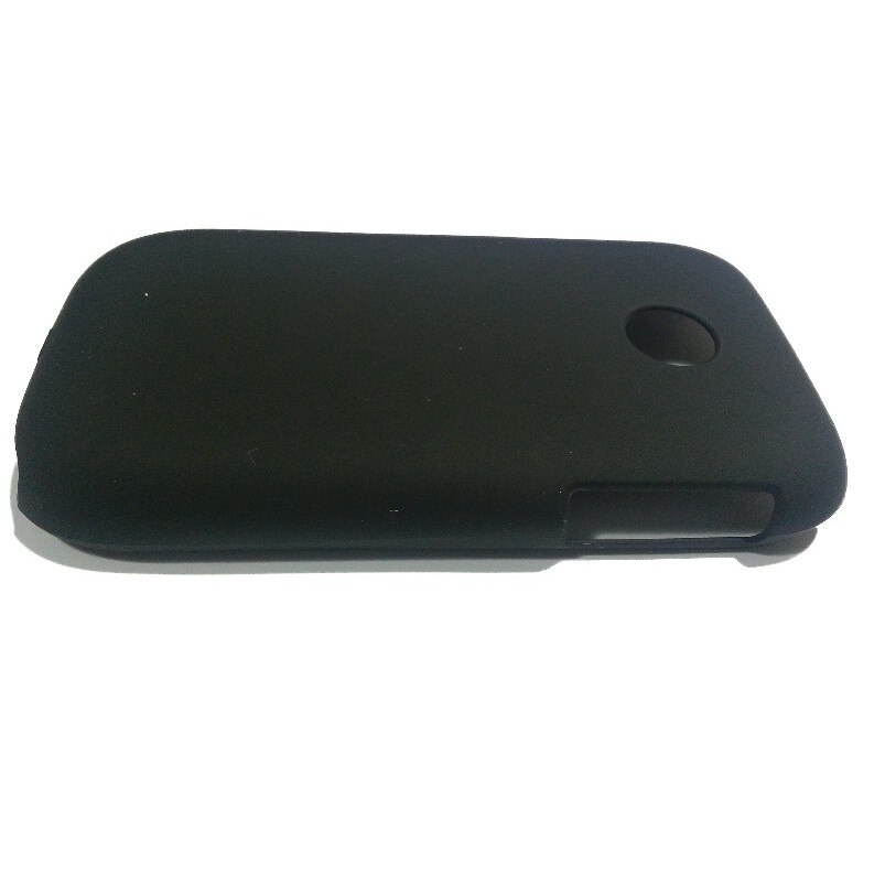 Husa LG Optimus Net P690 din Plastic Cauciucat Model Simplu Culoare Neagra
