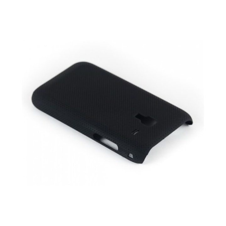 Кейс Съвместим с Samsung Galaxy Ace Plus S7500 от пластмаса Модел Dream Mesh Цвят Черен