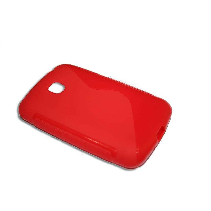 Husa LG Optimus L3 2 E430 din Silicon Model S Line Culoare Rosie