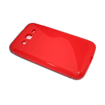 Husa Samsung Galaxy Core Advance i8580 din Silicon Model S Line Culoare rosie Husa Samsung Galaxy Core Advance i8580 din Silicon Model S Line Culoare rosie