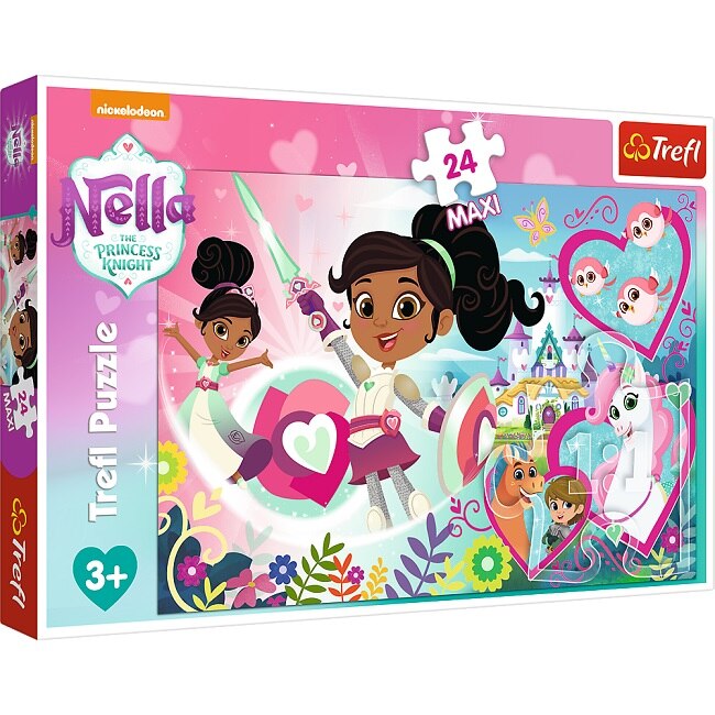 Puzzle, Trefl, Cavaler fata, 24 piese