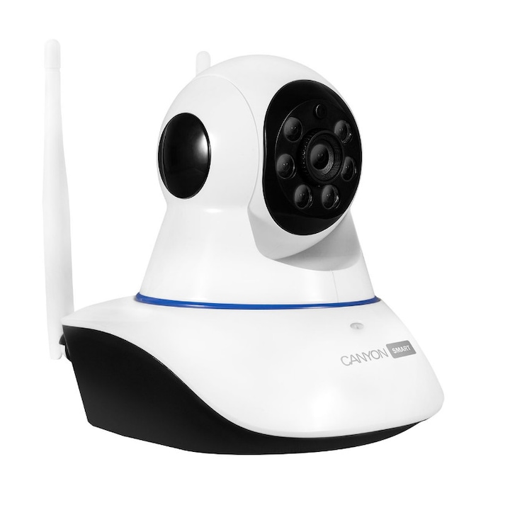 Camera supraveghere IP Dome HikVision HiLook IPC-D121H-C, 2 MP, 2.8 mm, IR 20 m, detectie miscare, PoE
