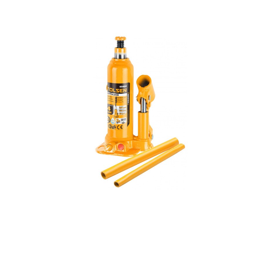 Cric hidraulic tip butelie 20 tone (Industrial) Tolsen, aprobat GS