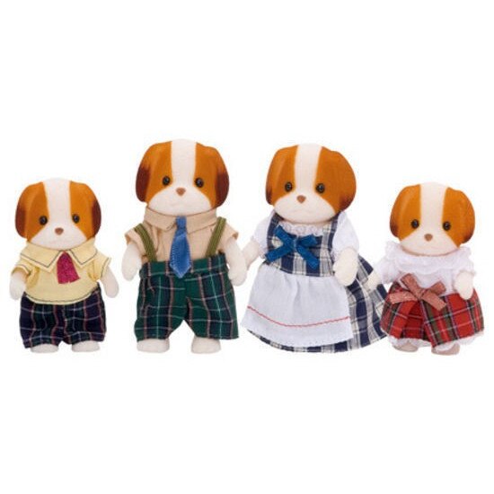 Set de joaca Familia catelusilor Chiffon Sylvanian Families