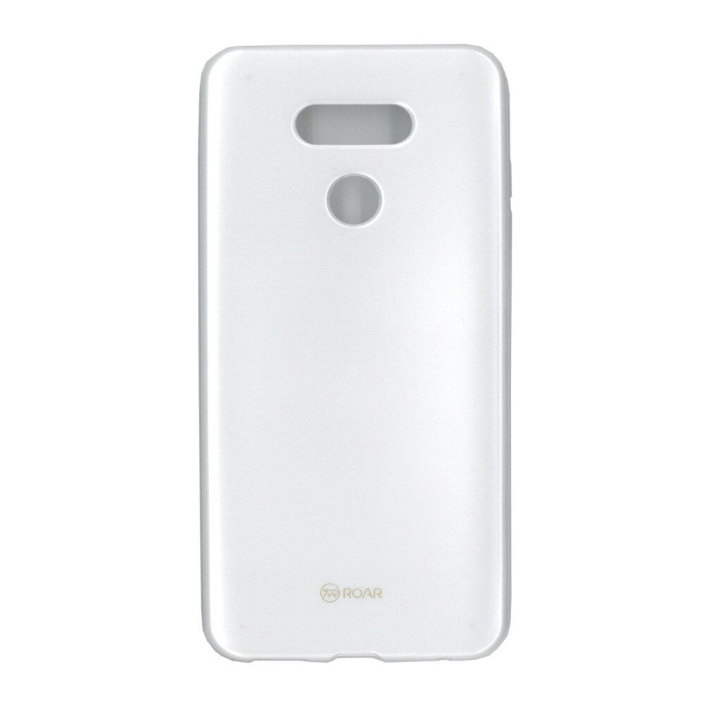 Husa din silicon mat Roar LA-LA Glaze pentru LG G6, argintiu