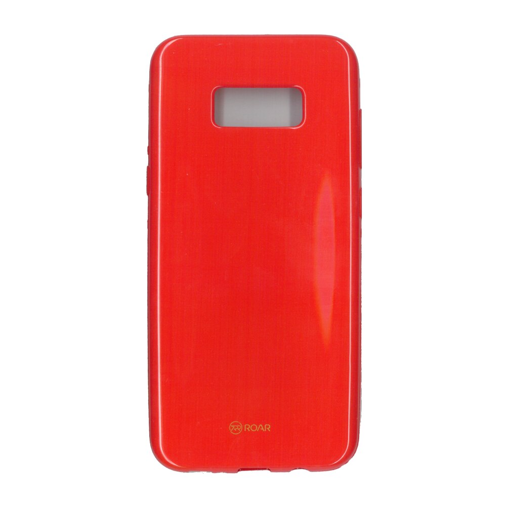 Husa din silicon mat Roar LA-LA Glaze pentru Samsung Galaxy S8, rosu