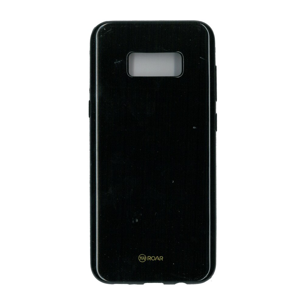 Husa din silicon mat Roar LA-LA Glaze pentru Samsung Galaxy S8, negru