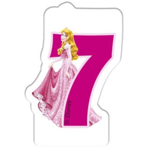 Lumanare tort cifra 7 Cenusareasa Disney Princess