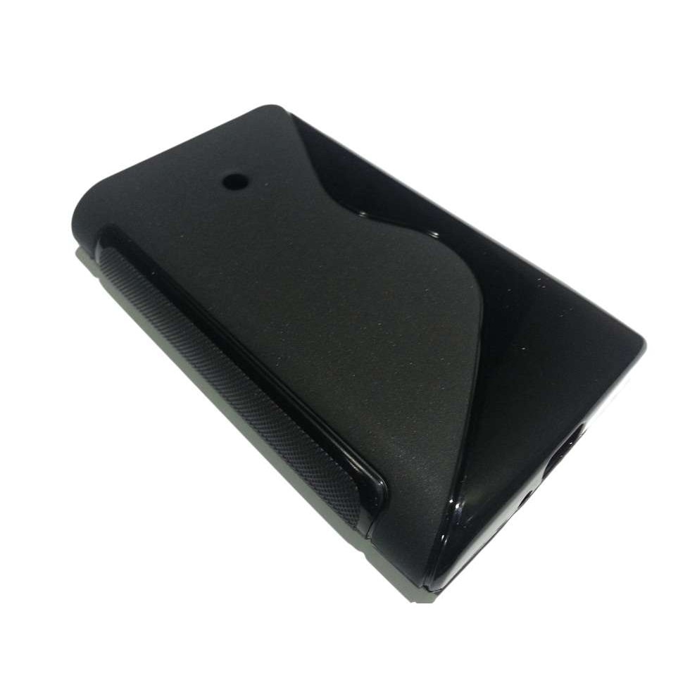 Husa LG Optimus L3 E400 din Silicon Model S Line Culoare Neagra