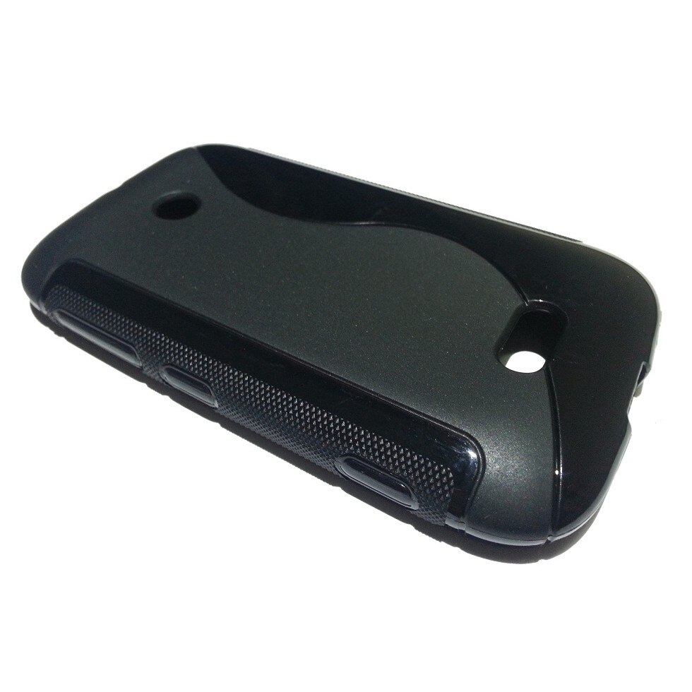 Husa Nokia Lumia 510 din Silicon Model S Line Culoare Neagra