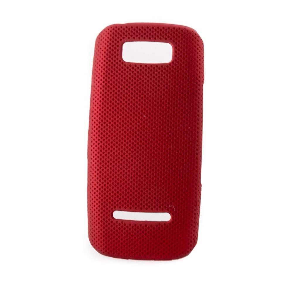 Husa Nokia Asha 305 din Plastic Model Dream Mesh Culoare Rosie
