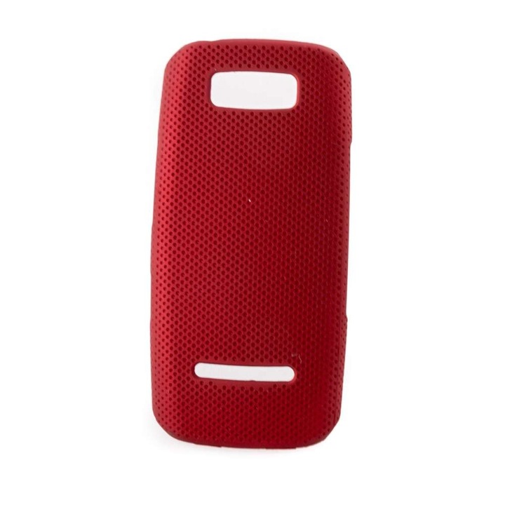 Калъф Nokia Asha 305 от пластмаса Модел Dream Mesh Червен цвят