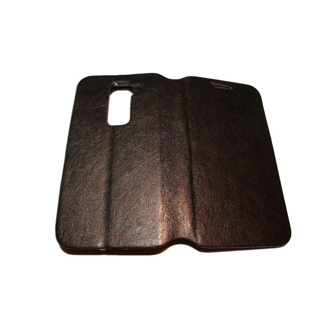 Husa LG Optimus G2 Mini din Piele ECO model carte neagra