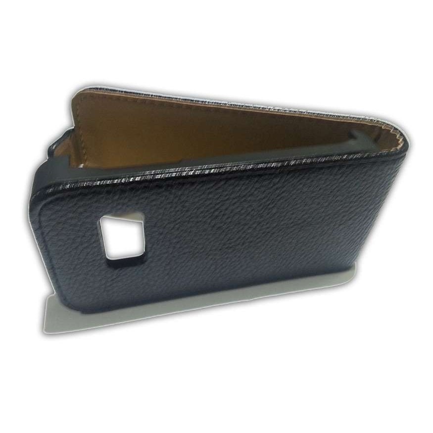 Husa Samsung Wave Y S5380 din Piele ECO Neagra