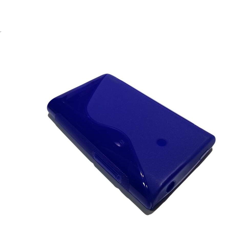 Husa LG Optimus L3 din Silicon Model S Line Culoare Albastra