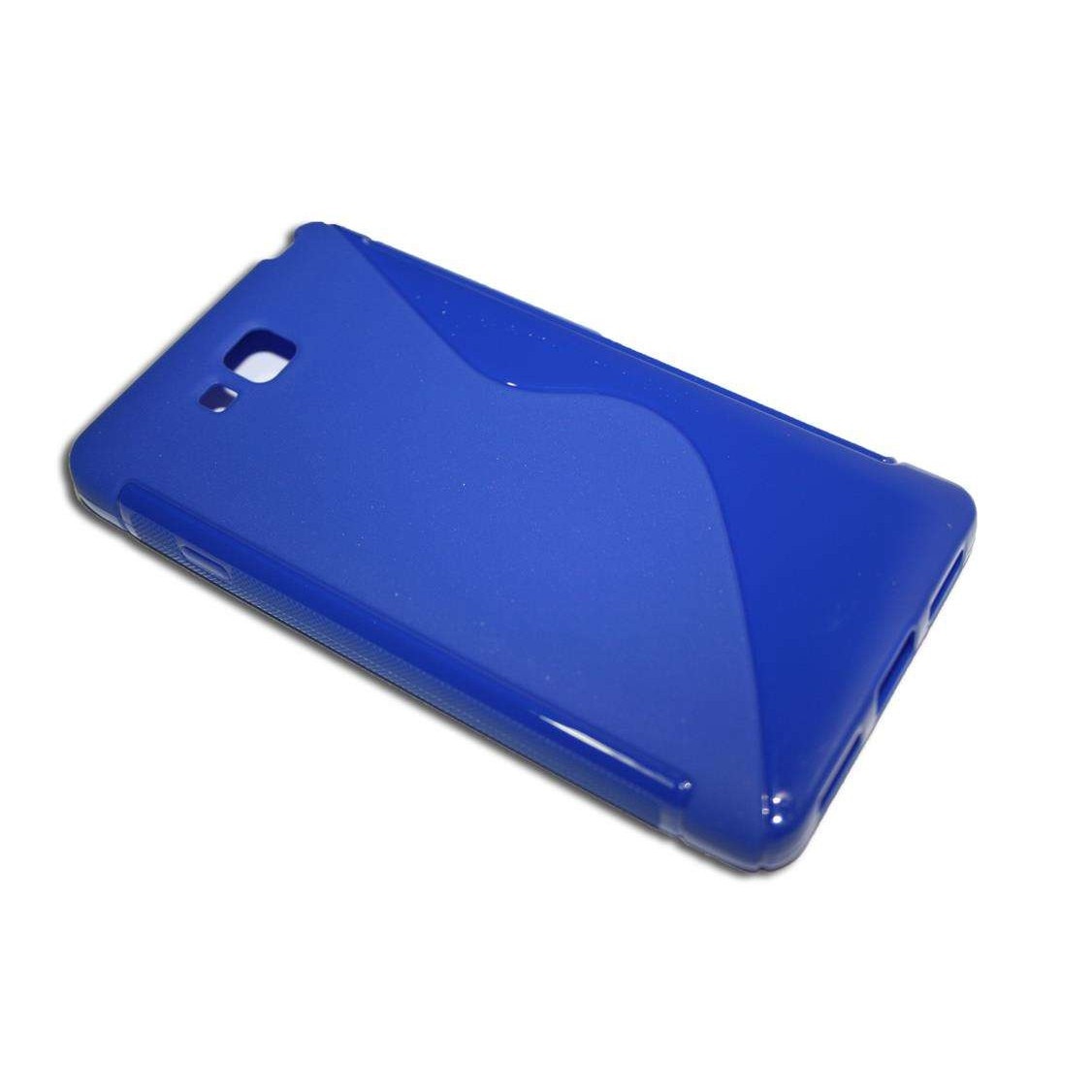 Husa LG Optimus L9 II din Silicon Model S Line Culoare albastra