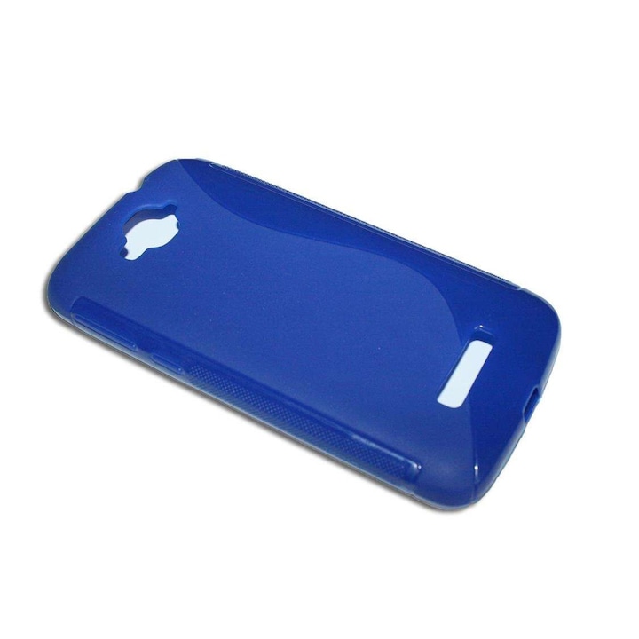 Калъф Alcatel One Touch Pop C7 - S Line - цвят силикон син