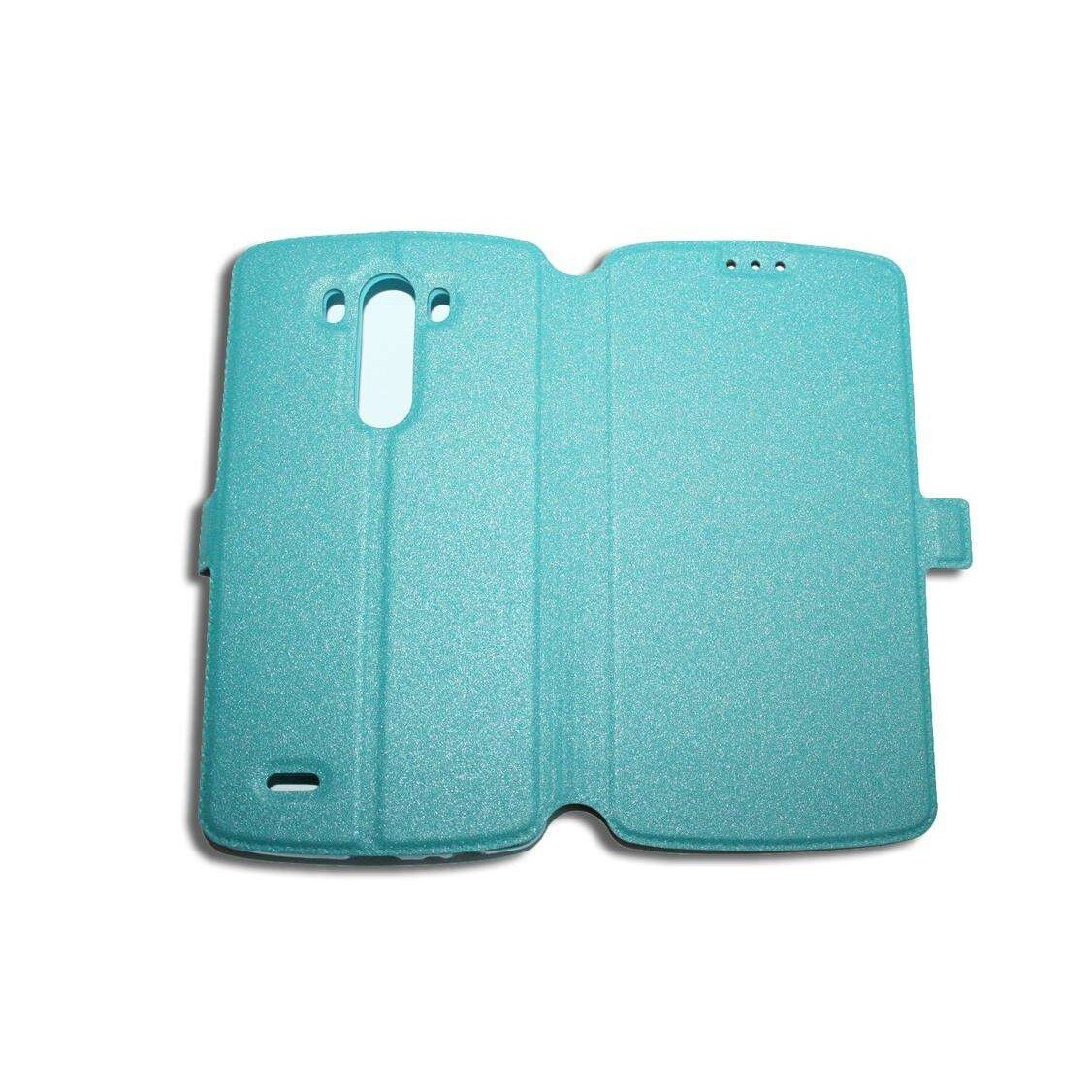 Husa LG Optimus G3 din Piele ECO POCKET BOOK Culoare bleu