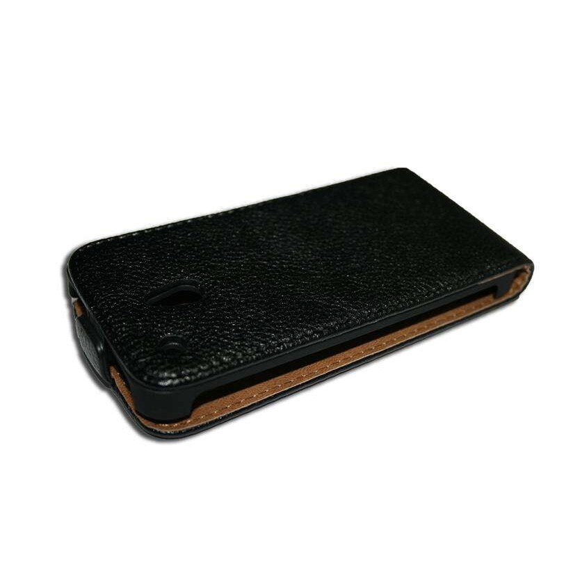 Husa HTC One Mini din Piele ECO Neagra