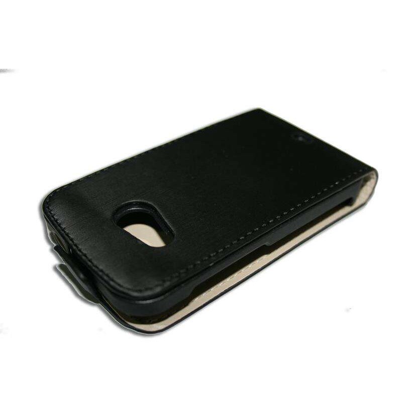 Husa HTC Desire 200 din Piele ECO Culoare Neagra