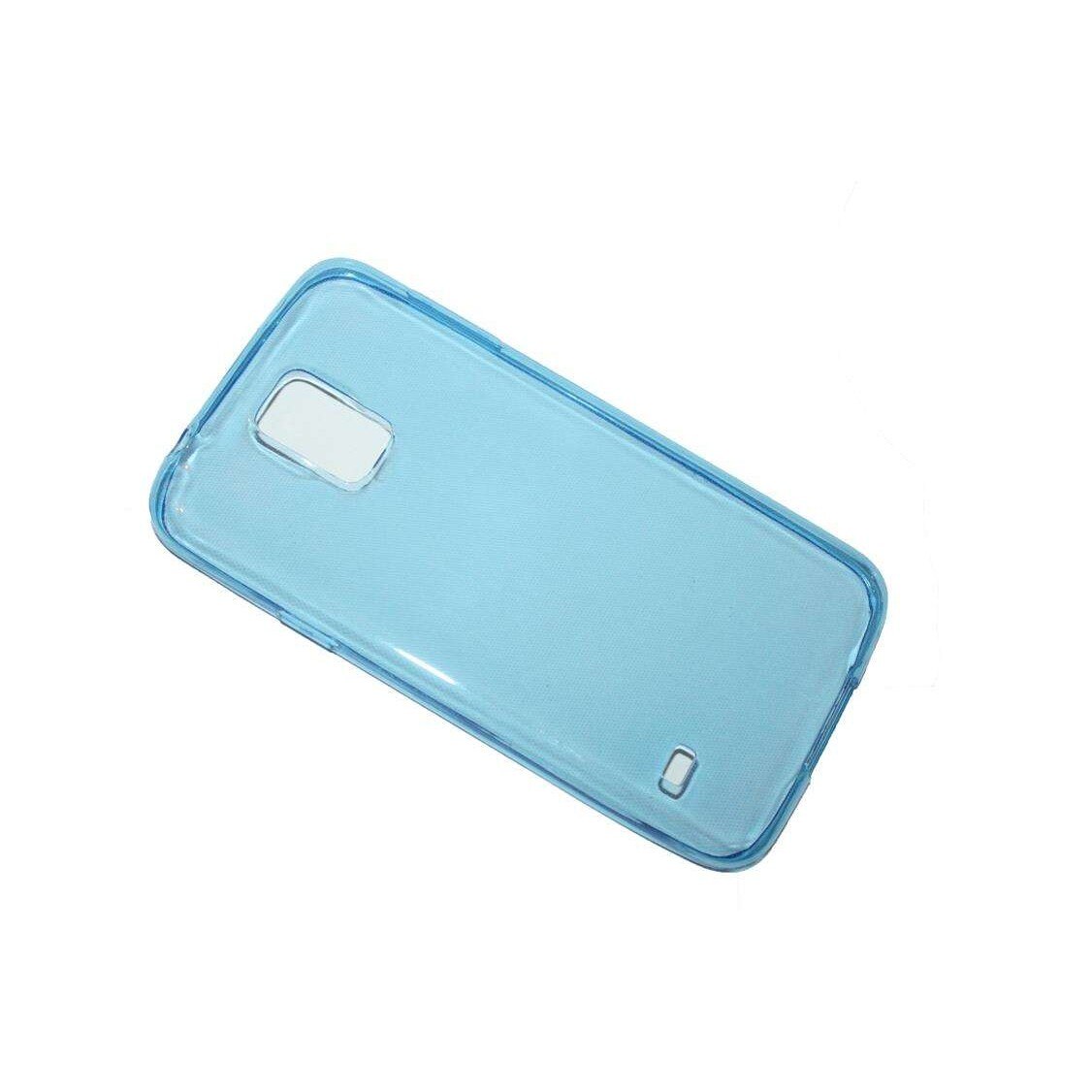 Husa Samsung Galaxy S5 G900 - ultra slim 0.3 mm silicon bleu