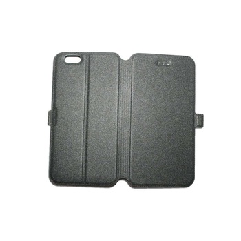 Husa Iphone 6 Plus 5.5 inch din Piele ECO POCKET BOOK Culoare neagra Husa Iphone 6 Plus 5.5 inch din Piele ECO POCKET BOOK Culoare neagra