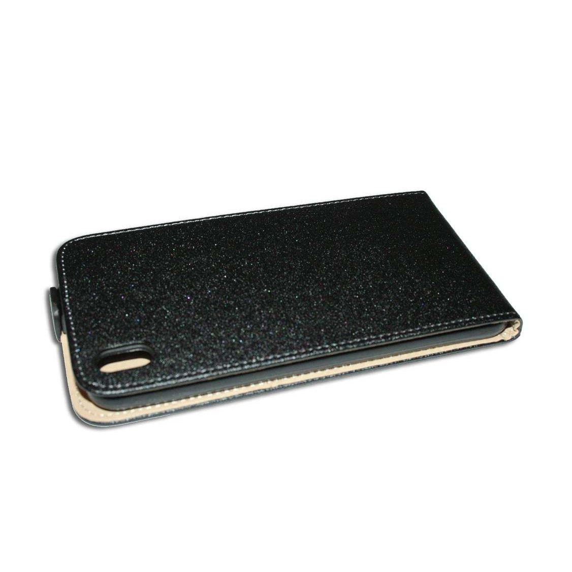Husa HTC Desire 816 model SLIM POCKET din Piele ECO Neagra