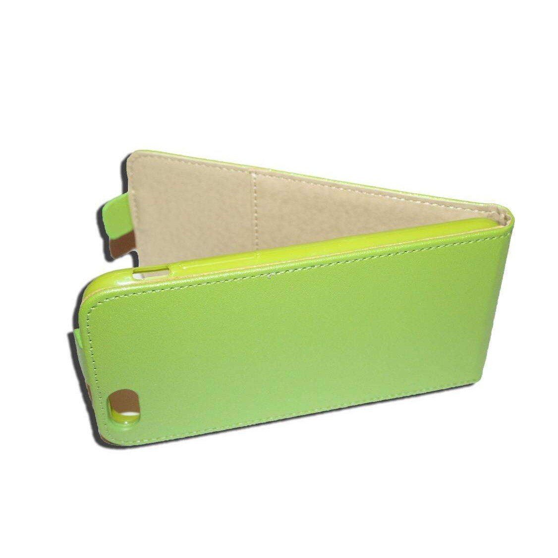 Husa Iphone 6 model SLIM POCKET din Piele ECO verde